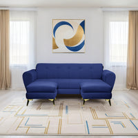 milan icon ottoman 4 seater sofa plush suede fabric blue copy 1