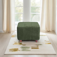 tokyo 1 seater ottoman stool chenille molfino brown copy