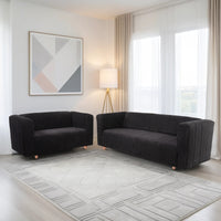 tokyo 5 seater sofa 3 2 premium molfino fabric green copy