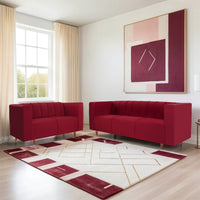 sydney 5 seater sofa 3 2 premium holland fabric peach copy