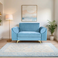 venice 2 seater sofa premium holland fabric beige copy