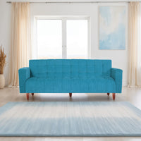 lisbon neo 4 seater 78x36x16 wooden sofa cum bed with armrest double solid wood brown copy