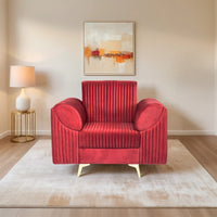 venice 1 seater sofa premium holland fabric peach copy