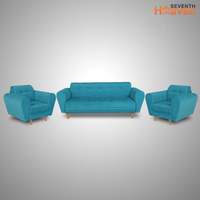 copy of milan 3 seater sofa chenille molfino fabric finish color sky blue