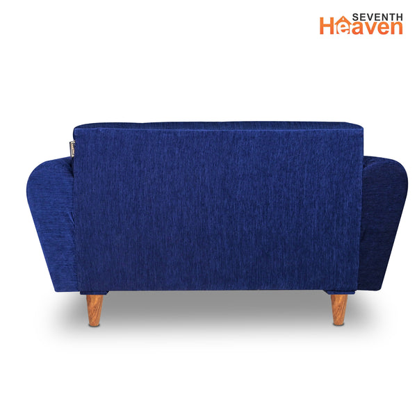 Milan (3+2) Seater Sofa - ( Premium Molfino Fabric- Blue )