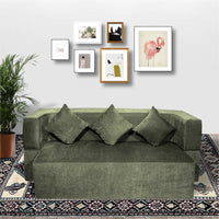 emerald green morphino fabric flipperx sofa bed