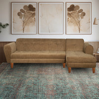 seventh heaven milan 6 seater sofa extra spacious chenille molfino fabric 3 year warranty fabric 6 seater sofa finish color green diydo it yourself 1