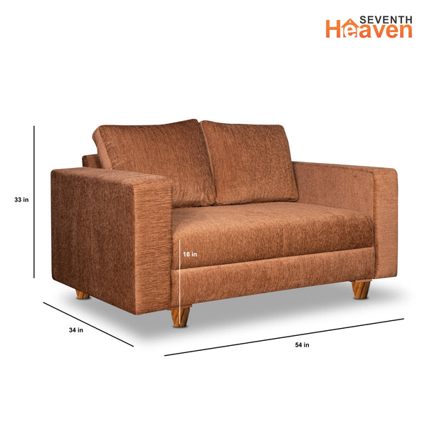 Rio 5 Seater Sofa- (3+2) ( Premium Molfino Fabric- Beige )