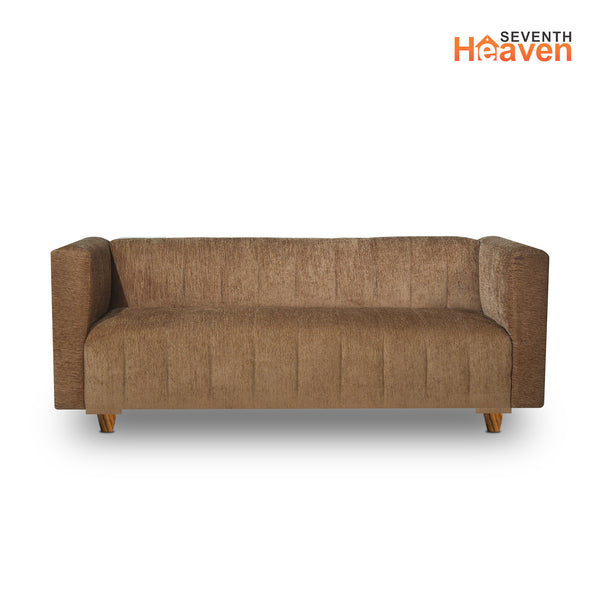 Tokyo 3 Seater Sofa - ( Premium Molfino Fabric- Beige )