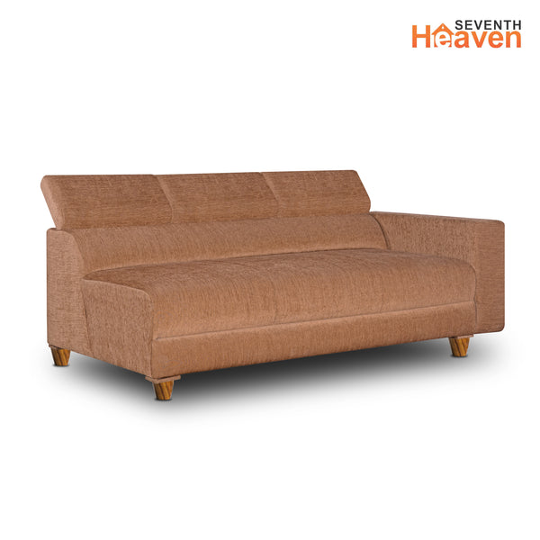 Berlin 6 Seater Sofa Right Corner ( Premium Molfino Fabric- Beige )