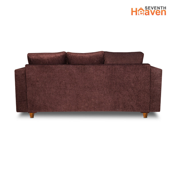 Rio 5 Seater Sofa- (3+2) ( Premium Molfino Fabric- Brown )