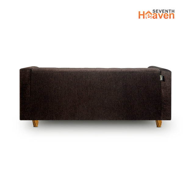 Tokyo 3 Seater Sofa - ( Premium Molfino Fabric- Brown )