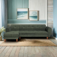 seventh heaven milan 6 seater sofa extra spacious chenille molfino fabric 3 year warranty fabric 6 seater sofa finish color green diydo it yourself