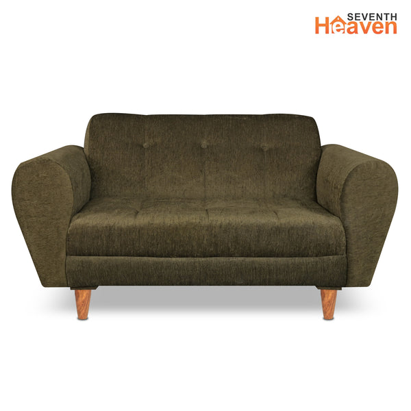 Milan (3+2) Seater Sofa - ( Premium Molfino Fabric- Green )