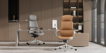 Modern ergonomic office chair for work setup