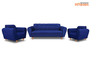 Milan 5 Seater Sofa Set (3 + 1 + 1)
