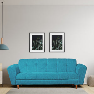 Seventh Heaven Milan 3 Seater Wooden Sofa Smart Furniture Range for luxurious homes, living rooms and offices.