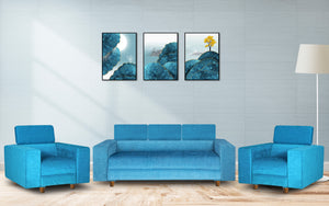 Berlin 5 Seater Sofa Set (3+1+1)