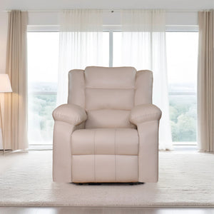 Oslo 1 Seater Recliner – ( Spacious, Luxurious & DIY-Friendly - Beige )