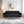 Lisbon  4 Seater Wooden Sofa Cum Bed - ( Premium Molfino Fabric - Black)