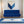 Florida 4 Seater Wooden Sofa Cum Bed - ( Premium Molfino Fabric- Blue)