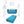 Flipper X Sofa Cum Bed - 3  Seater, Printed Cushion ( Jute Fabric, Sky Blue)