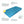 Rejoice Sofa Cum Bed - 1 Seater,  ( Jute Fabric, Sky Blue )