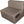 Rejoice Sofa Cum Bed - 1 Seater,  ( Jute Fabric, Brown )