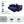 Flipper X Sofa Cum Bed - 3  Seater, Plain Cushion ( Premium Molfino Fabric, Blue )