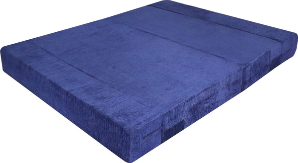 Rejoice Sofa Cum Bed - 2 Seater,  ( Premium Molfino Fabric, Blue )