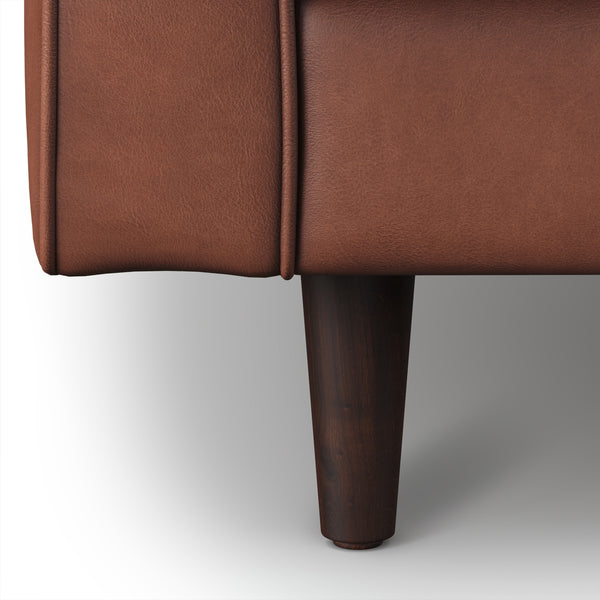 Vienna 3 Seater Sofa- ( Leatherette Fabric - Taos Brown )