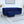 Tokyo 4 Seater Sofa with Ottoman- ( Premium Molfino Fabric- Blue )