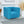 Tokyo 1 Seater Sofa- ( Premium Molfino Fabric- Sky Blue )