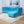 Tokyo 6 Seater Sofa Right Corner- ( Premium Molfino Fabric- Sky Blue )