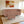 Sydney 4 Seater Sofa with Ottoman- ( Plush Suede Fabric- Beige )
