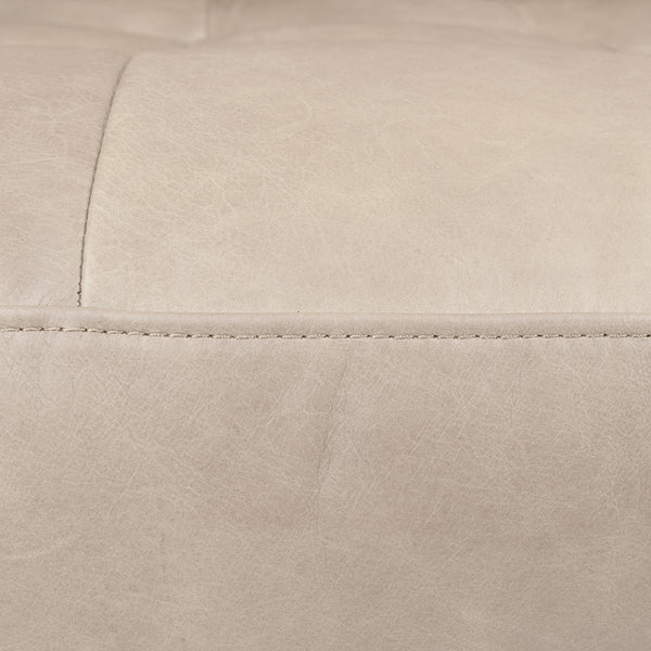 Vienna 2 Seater Sofa- ( Leatherette Fabric - Beige )