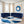 Tokyo 5 Seater Sofa- (3+2) ( Premium Molfino Fabric - Blue)