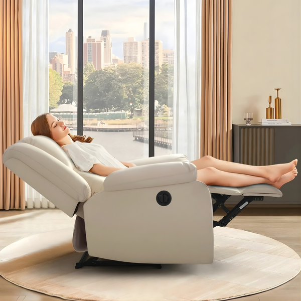 Phoenix 1 Seater Motorised Recliner – ( Spacious, Luxurious & DIY-Friendly - Beige )