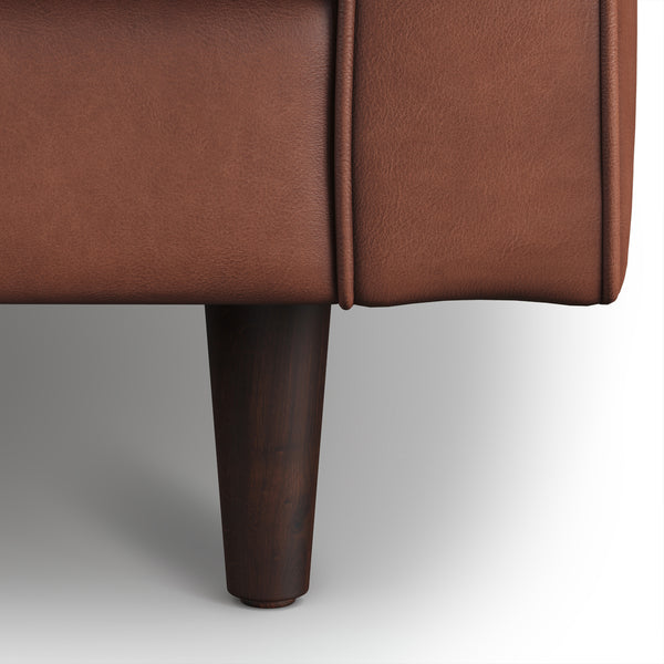 Vienna 6 Seater Sofa Left Corner - ( Leatherette Fabric - Taos Brown )