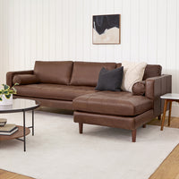 vienna 6 seater sofa right corner leatherette fabric blue copy