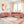 Sydney (3+2) Seater Sofa- ( Plush Suede Fabric- Peach )