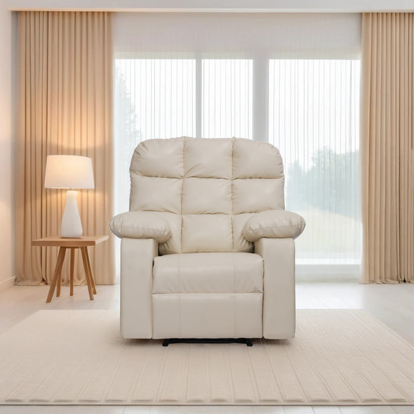 Lumina 1 Seater Motorised Recliner – ( Spacious, Luxurious & DIY-Friendly - Beige )