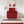 London 1 Seater Sofa- ( Plush Suede Fabric- Maroon )