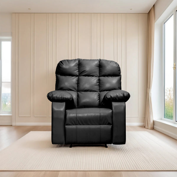 Lumina 1 Seater Motorised Recliner – ( Spacious, Luxurious & DIY-Friendly - Black )