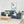 Vienna 3 Seater Sofa- ( Leatherette Fabric - Blue )