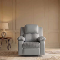 miami 1 seater recliner spacious luxurious diy friendly grey