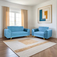 venice 3 2 seater sofa plush suede fabric beige copy