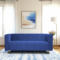 tokyo 3 seater sofa premium molfino fabric sky blue copy