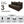 Rejoice Sofa Cum Bed - 3 Seater, Printed Cushion ( Jute Fabric, Brown )