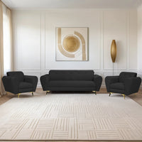 milan icon 3 1 1 seater sofa plush suede fabric teal copy